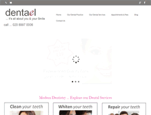 Tablet Screenshot of dentael.com